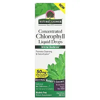 Nature&#x27;s Answer, Concentrated Chlorophyll Liquid Drops, 50 mg, 2 fl oz (60 ml)