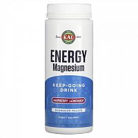 KAL, Energy Magnesium, Keep-Going Drink, Raspberry Lemonade, 14.3 oz (405 g)