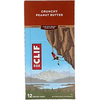 Clif Bar, Energy Bar, Crunchy Peanut Butter, 12 Bars, 2.40 oz (68 g) Each