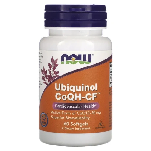 NOW Foods, Ubiquinol CoQH-CF, 60 Softgels