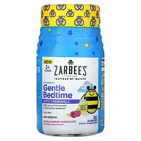 Zarbee&#x27;s, Children&#x27;s Gentle Bedtime with Chamomile, 3+ Years, Natural Raspberry Lemon, 30 Gummies