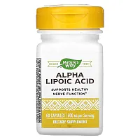 Nature&#x27;s Way, Alpha Lipoic Acid, 600 mg, 60 Capsules