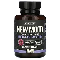 Onnit, New Mood, Mood &amp; Relaxation, 60 Capsules