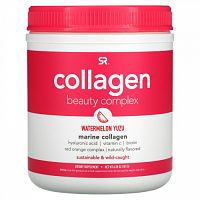 Sports Research, комплекс Collagen Beauty, морской коллаген, арбуз и юзу, 181 г (6,38 унций)