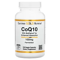 California Gold Nutrition, CoQ10 with BioPerine, 100 mg, 150 Veggie Capsules