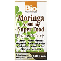 Bio Nutrition, моринга, 5,000 мг, 60 вегетарианских капсул