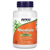 NOW Foods, Rhodiola, 500 mg , 120 Veg Capsules