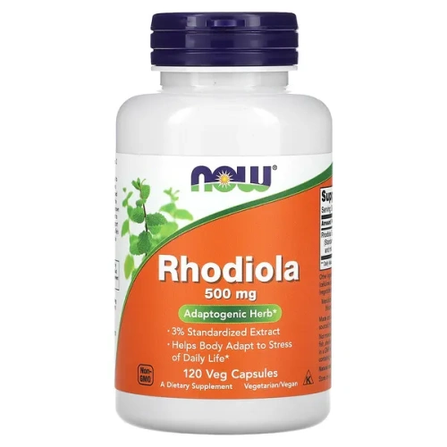 NOW Foods, Rhodiola, 500 mg , 120 Veg Capsules