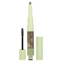 Pixi Beauty, 2-In-1 Natural Brow Duo, Brow Pencil &amp; Gel, 0305  Natural Brown, 1 Count