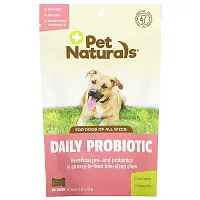 Pet Naturals, Daily Probiotic, For Dogs, All Sizes, 60 Chews, 2.54 oz (72 g)