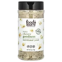 Foods Alive, Nutritional Yeast, Zesty Cheesy Goodness, 6 oz (170 g)