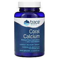 Trace Minerals ®, Coral Calcium + Iconic Trace Minerals, 60 Vegetarian Caps