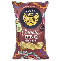 Siete, Potato Chips, Chipotle BBQ, 5.5 oz (156 g)