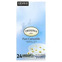 Twinings, Pure Camomile Herbal Tea, Caffeine Free, 24 K-Cup Pods, 0.11 oz (3 g) Each