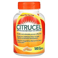 Citrucel, Methylcellulose Fiber Therapy for Irregularity, 180 Fiber Caplets