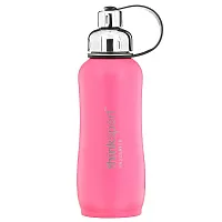 think, Thinksport, Insulated Sports Bottle, Dark Pink, 25 oz (750 ml)