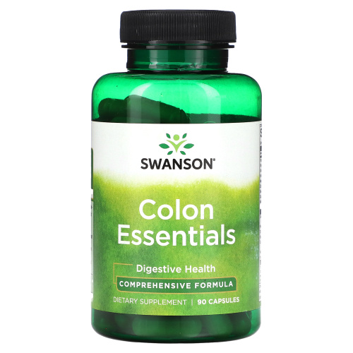 Swanson, Colon Essentials, 90 капсул