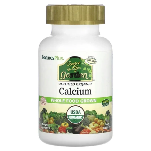 NaturesPlus, Source of Life, Garden, Calcium, 120 Vegan Capsules