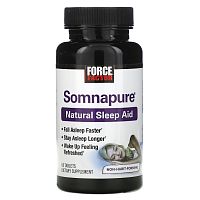 Force Factor, Somnapure, натурально средство для сна, 60 таблеток