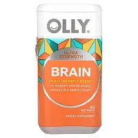 OLLY, Brain, Ultra Strength, 60 Softgels