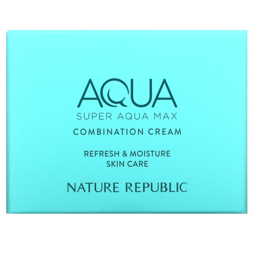 Nature Republic, Super Aqua Max, комбинированный крем`` 80 мл фото 2