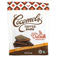 Cocomels Toffee Bark, Creamy Chocolate &amp; Crunchy Toffee,  3.5 oz (99 g)