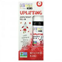 Aura Cacia, Kids, Aromatherapy Roll-On, Uplifting, 0.31 fl oz (9.2 ml)