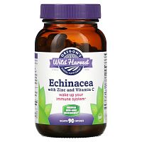 Oregon's Wild Harvest, Echinacea with Zinc and Vitamin C, 90 Gelatin Capsules