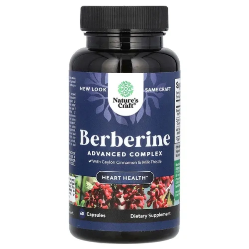 Nature&#x27;s Craft, Berberine, 60 Capsules