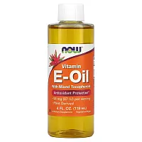 NOW Foods, Vitamin E-Oil with Mixed Tocopherols, 4 fl oz (118 ml)