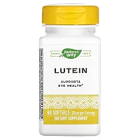 Nature&#x27;s Way, Lutein, 20 mg, 60 Softgels