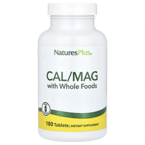 NaturesPlus, Cal/Mag with Whole Foods, 180 Tablets