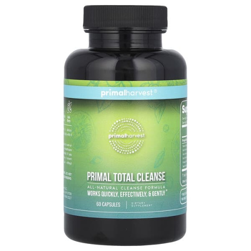 Primal Harvest, Primal Total Cleanse, 60 Capsules