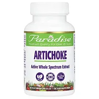 Paradise Herbs, Artichoke, 60 Vegetarian Capsules