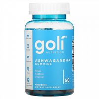 Goli Nutrition, жевательные мармеладки с ашвагандой, 60 шт.