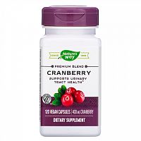 Nature's Way, Cranberry, 400 mg, 120 Vegan Capsules