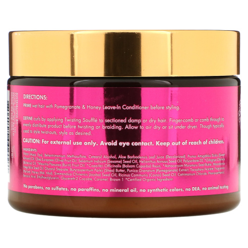 Mielle, Twisting Souffle, Pomegranate & Honey, 12 oz (340 g) фото 2