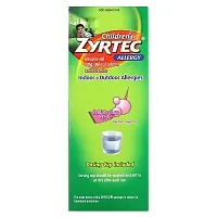 Zyrtec, Children&#x27;s Allergy, Relief Syrup,  2+ Years, Bubble Gum, 5 mg, 4 fl oz (118 ml)