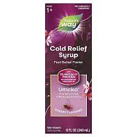 Nature&#x27;s Way, Cold Relief Syrup, Umcka, Cherry , 8 fl oz (240 ml)