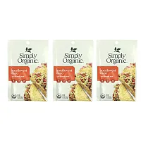 Simply Organic, Southwest Taco Seasoning Mix, 3 Packets, 1.13 oz (32 g) Each