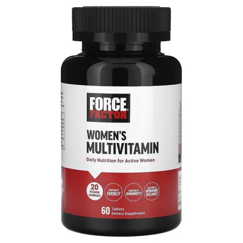 Force Factor, Women&#x27;s Multivitamin, 60 Tablets