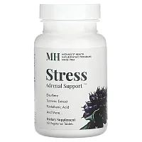 Michael&#x27;s Naturopathic, Stress Adrenal Support, 60 Vegetarian Tablets