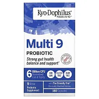 Kyolic, Kyo-Dophilus, Multi 9 Probiotic, 6 Billion CFU, 180 Capsules