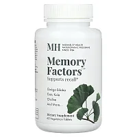 Michael&#x27;s Naturopathic, Memory Factors, 60 Vegetarian Tablets