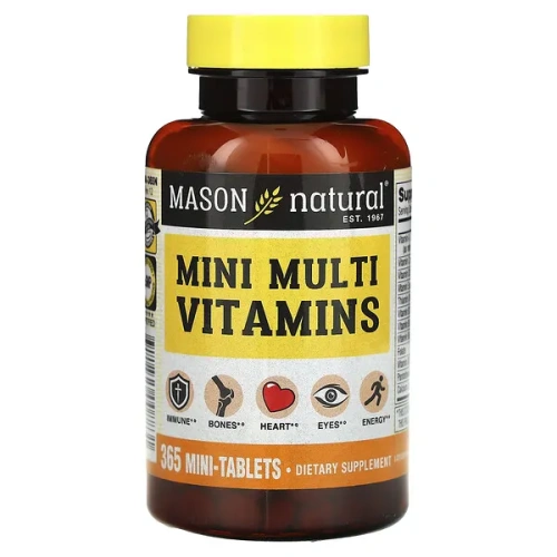 Mason Natural, Mini Multi Vitamins, 365 Mini-Tablets