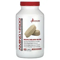 Metabolic Nutrition, Amino 4500, 4,500 mg, 180 Tablets (1,500 mg per Tablet)