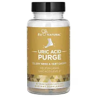 Eu Natural, Uric Acid Purge, Celery Seed &amp; Tart Cherry, 60 Vegetarian Capsules