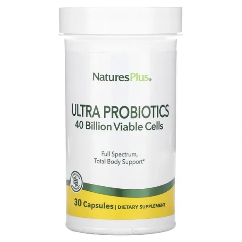 NaturesPlus, Ultra Probiotics, 40 Billion, 30 Capsules