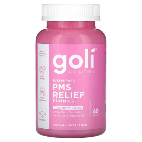 Goli Nutrition, Women&#x27;s PMS Relief, 60 Gummies