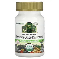 NaturesPlus, Source of Life Garden, Women&#x27;s Once Daily Multi, 30 Vegan Tablets